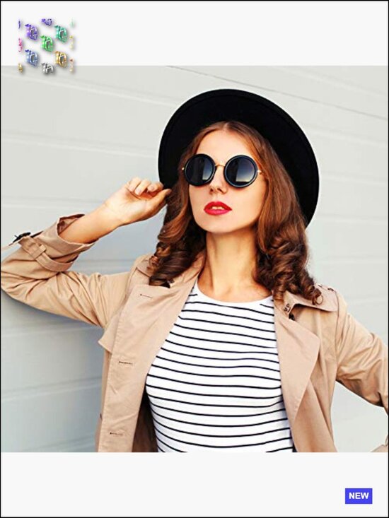 Retro Wide Brim Floppy Fedora Hat with Buckle Belt Wool Blend One Size